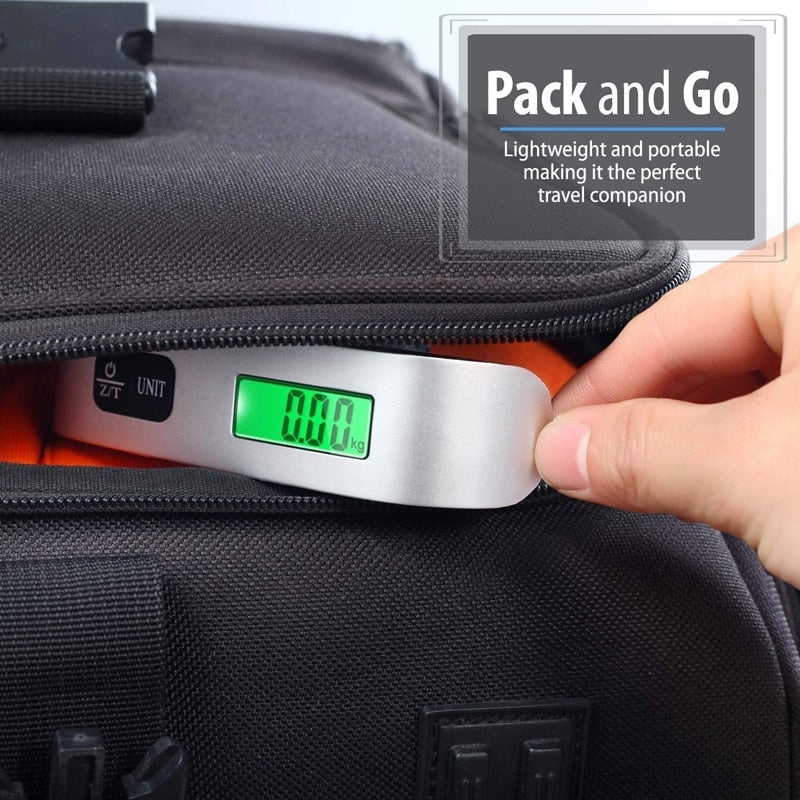 travel weighing hand held digital luggage