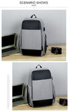 Men Casual Smart Backpack