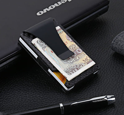 Smart Carbon Fibre Credit Card Wallet