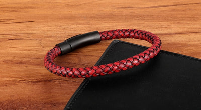 Men Leather Bracelet