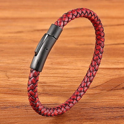 Men Leather Bracelet