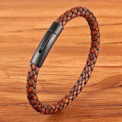 Men Leather Bracelet