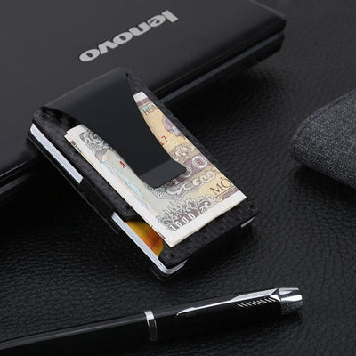 Smart Carbon Fibre Credit Card Wallet